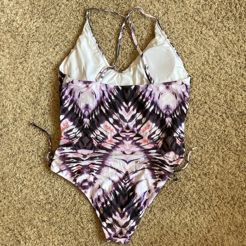 Shein 3x Purple/Pink Tie Dye One Piece