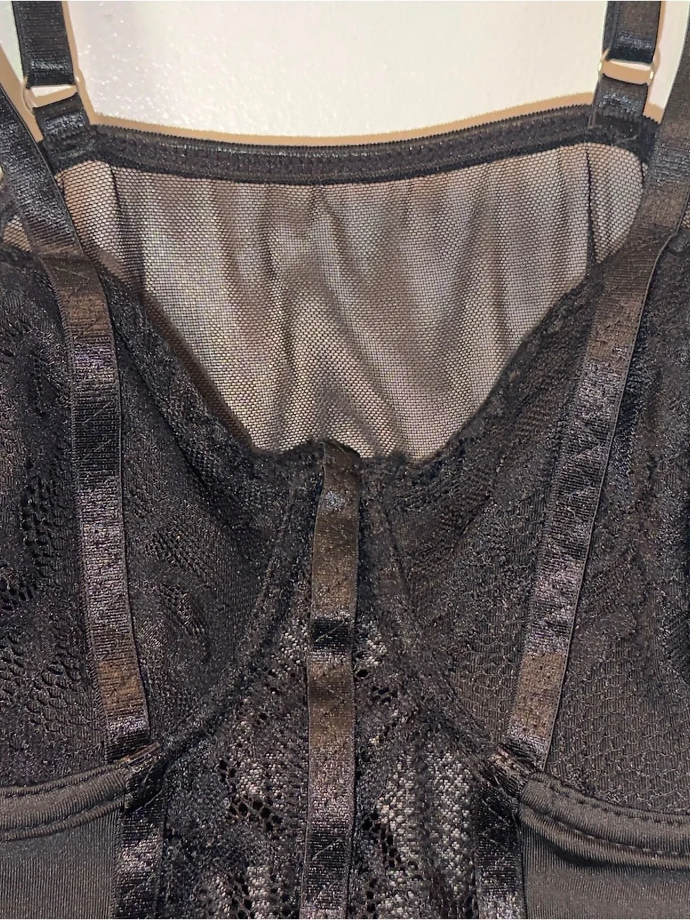 Intimate & sleepwear/Black lace bodysuit/Shein