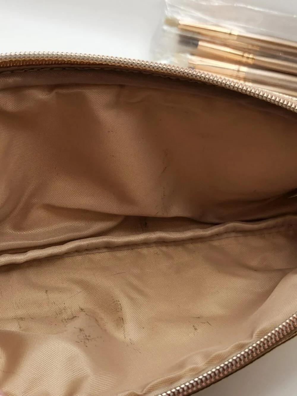 Morphe cosmetic case rose gold + eye brushes NEW*