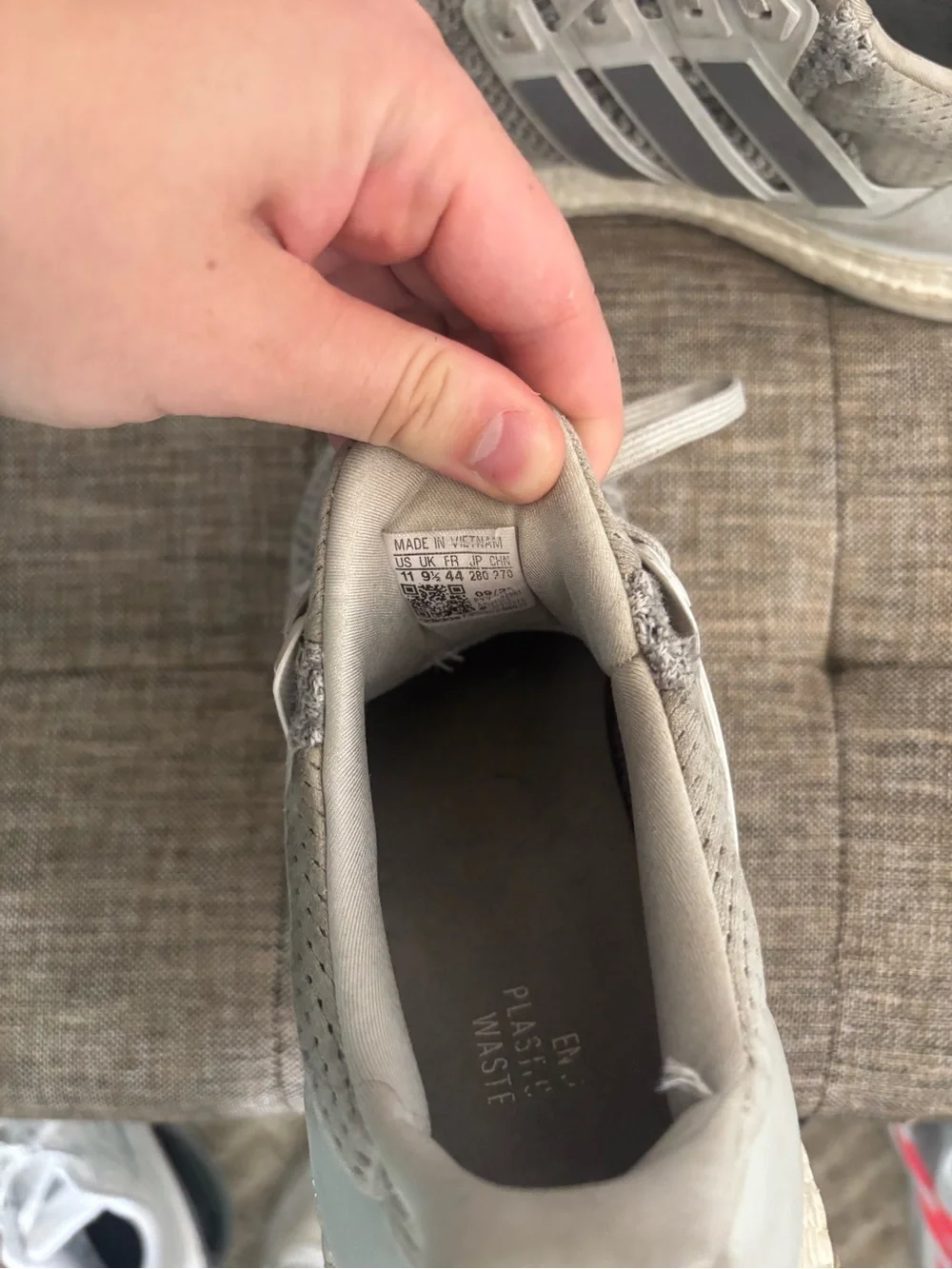 adidas light gray