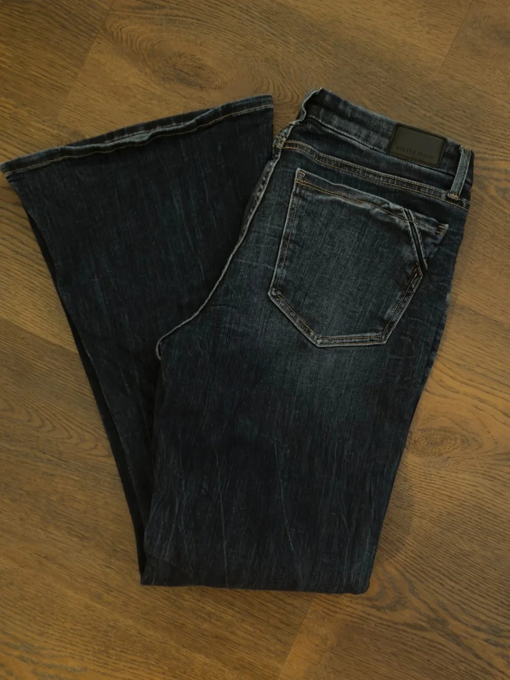 Buckle Black Fit 53 Dark Blue Flare Jeans 31x32