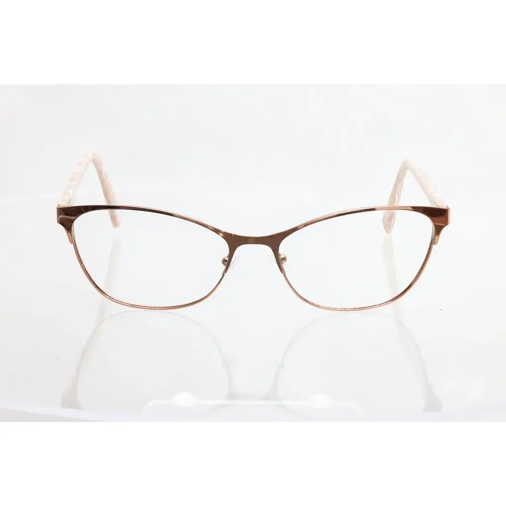 Jones New York J491 58-17-140mm ROSE/GOLD Eyeglass FRAMES ONLY - VERY GOOD