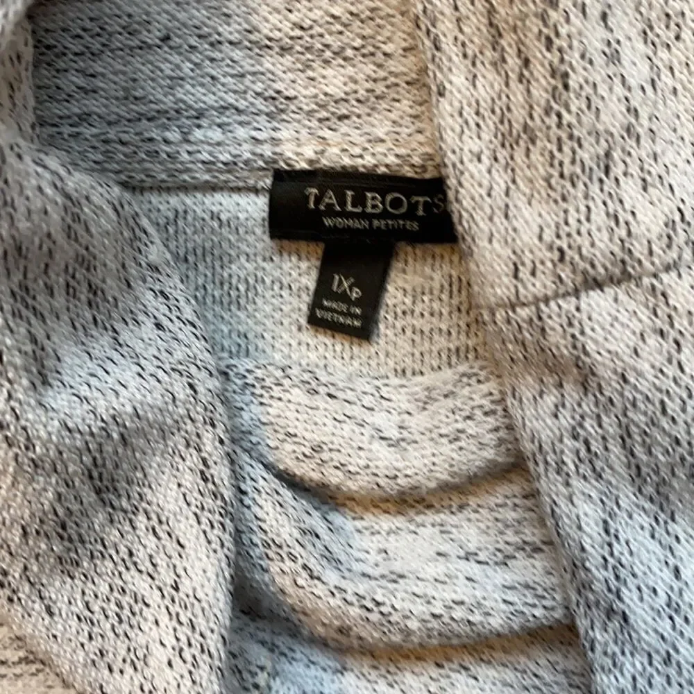 Talbots sweater size