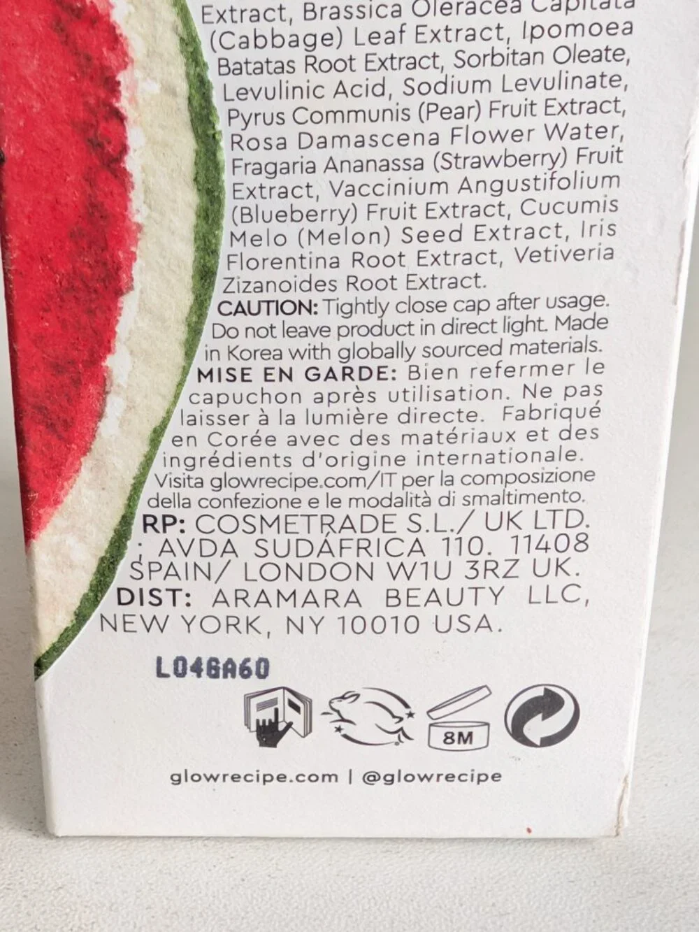 Glow Recipe Watermelon Glow PHA+BHA Pore-Tight Toner Hydrating 150ml/5 fl oz