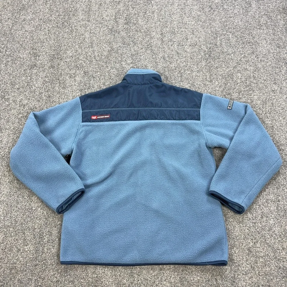 Southern Marsh FieldTec Jacket Mens XS Blue Fleece Full Zip Chest Pocket