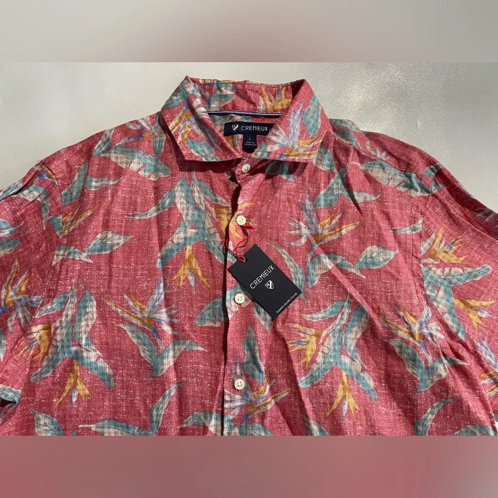 Daniel Cremieux pink down size