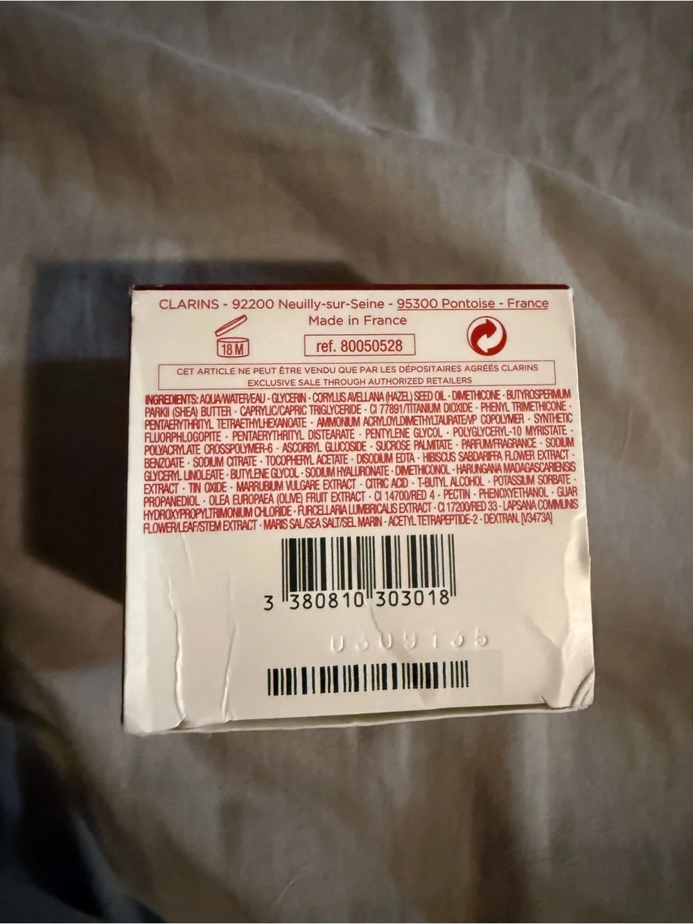 Clarins cream complexion
