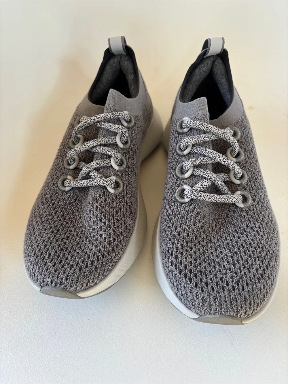 allbirds Dasher, women’s size 7, Grey Knit Slip-On Sneakers, new condition