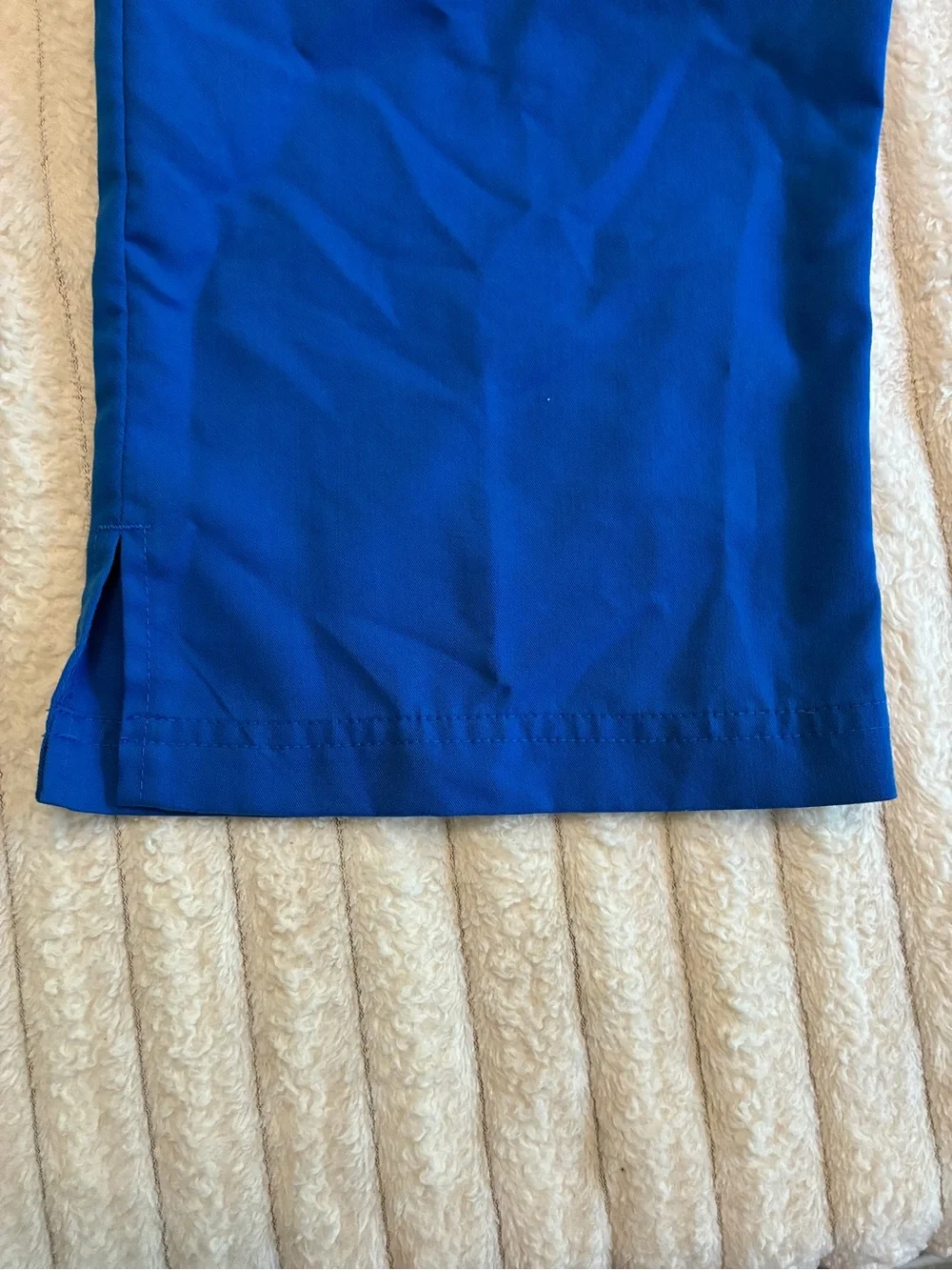 Grey's Anatomy by Barco Active Scrub Set Women's XL | Royal Blue with Black Acce