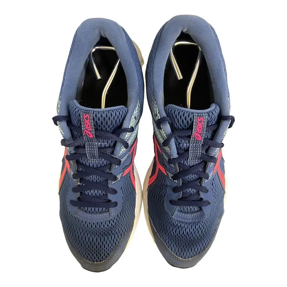 ASICS‎ Gel Contend 6 Women's Athletic Sneaker Shoes Blue Pink White Size 11