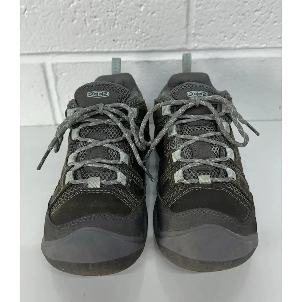 Keen Utility 1026776 Ladies Circadia Vent Hiking Shoes, Size 5, Steel Grey/Cloud