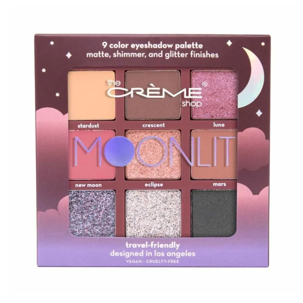 The Crème Shop Moonlit 9-Color Ultra Pigmented‎ Palette