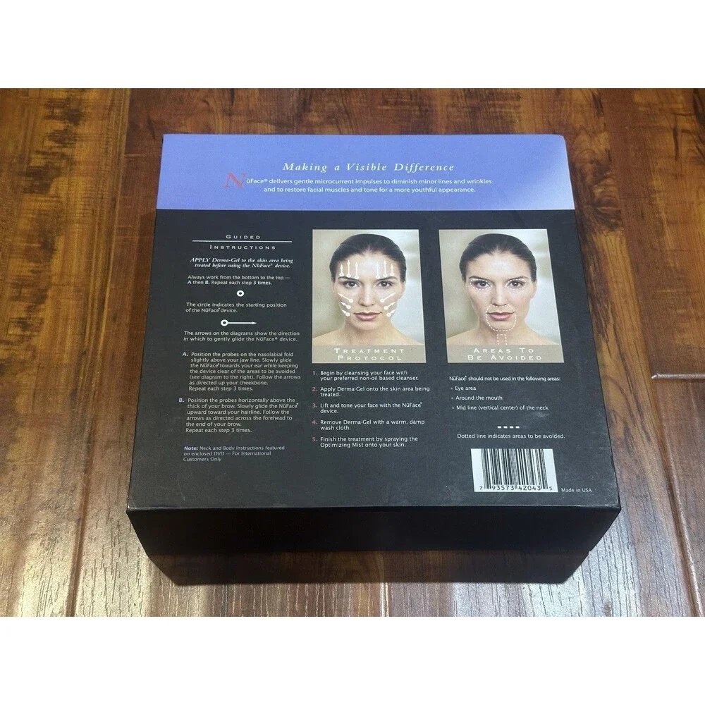 NuFACE by CarolCole Carol Cole Microcurrent Facial Toning System Kit