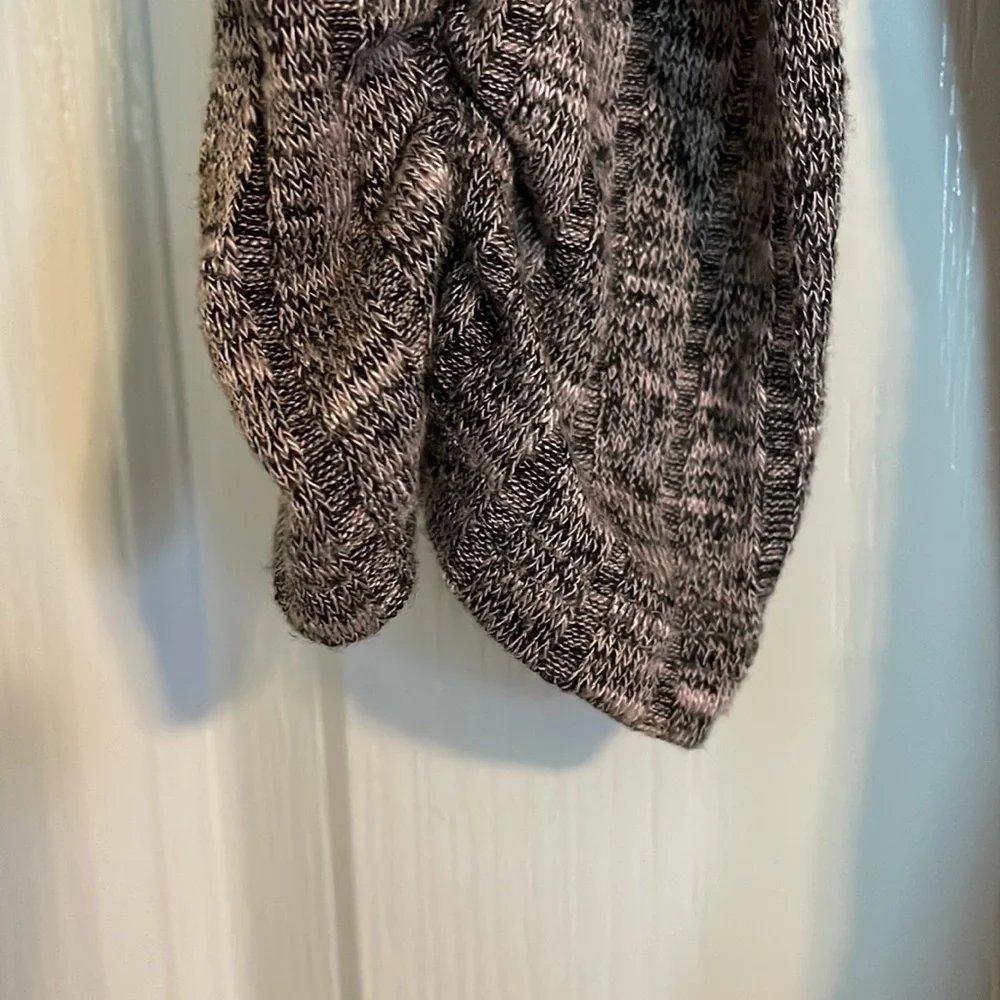 IZ BYER Pullover Top with Left Gathered Side, Women’s M, Gray