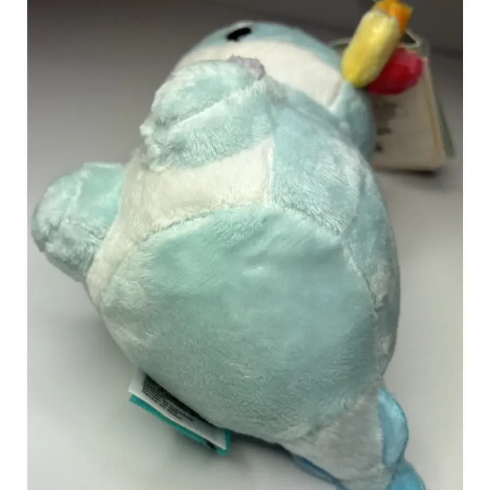 Bellzi Lotti Axolotl Plush Blue 6” Rainbow Pride Boxlunch Exclusive With Tags