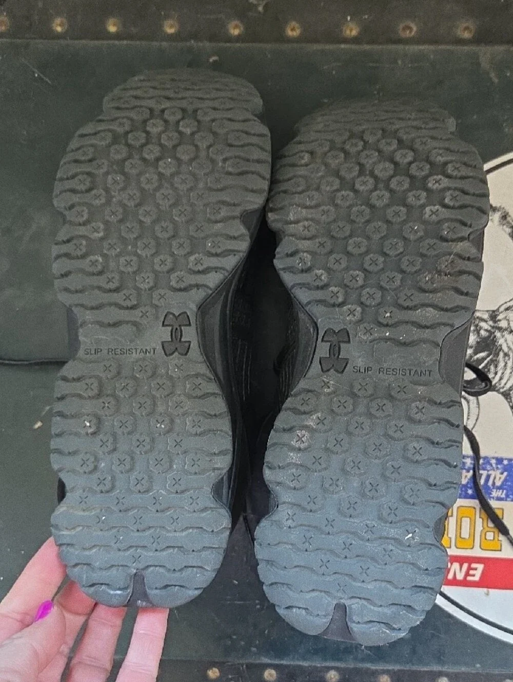 Under Armour Black Athletic Sneakers