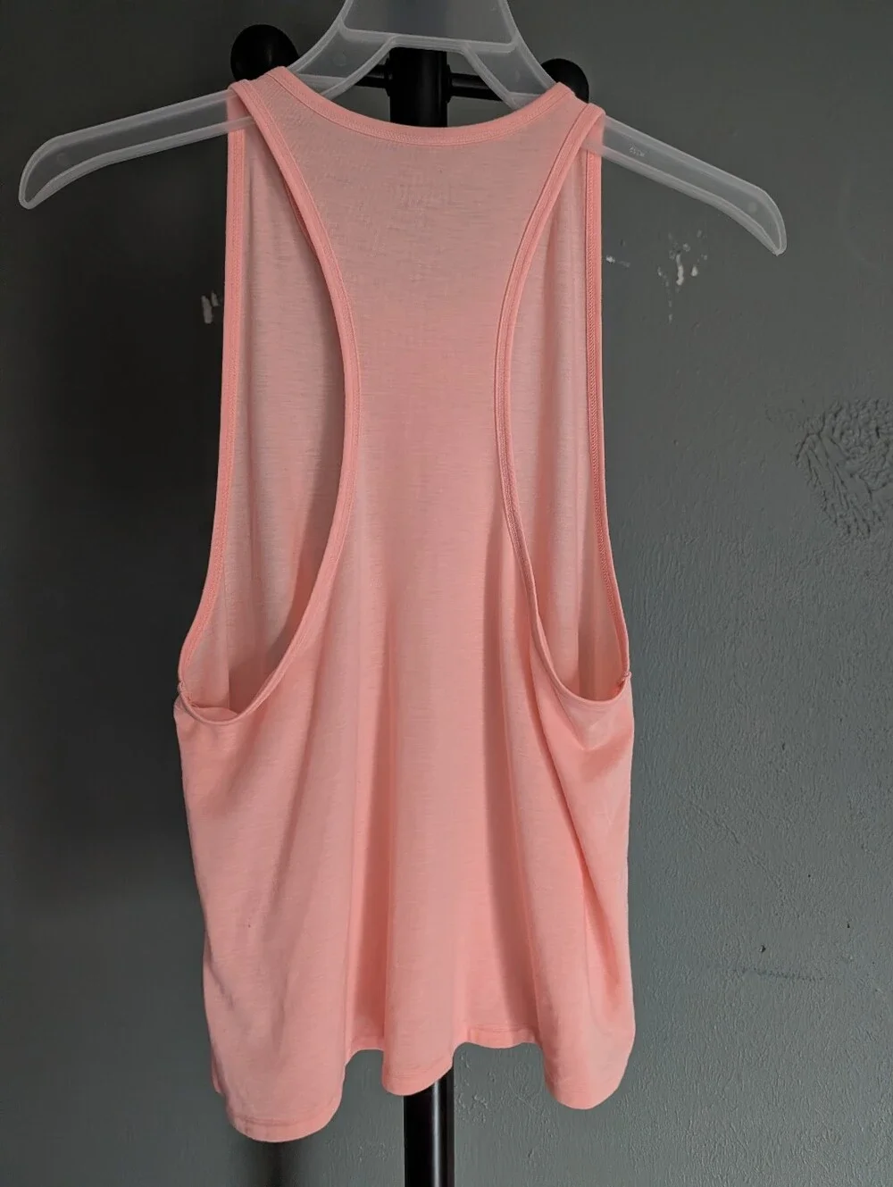 Athleta Soft Orange Scoop Neck Tank