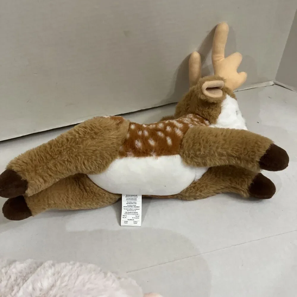 2 Debi Lilly Plush Declan The Deer And Penny The Pig Stuffed Animal