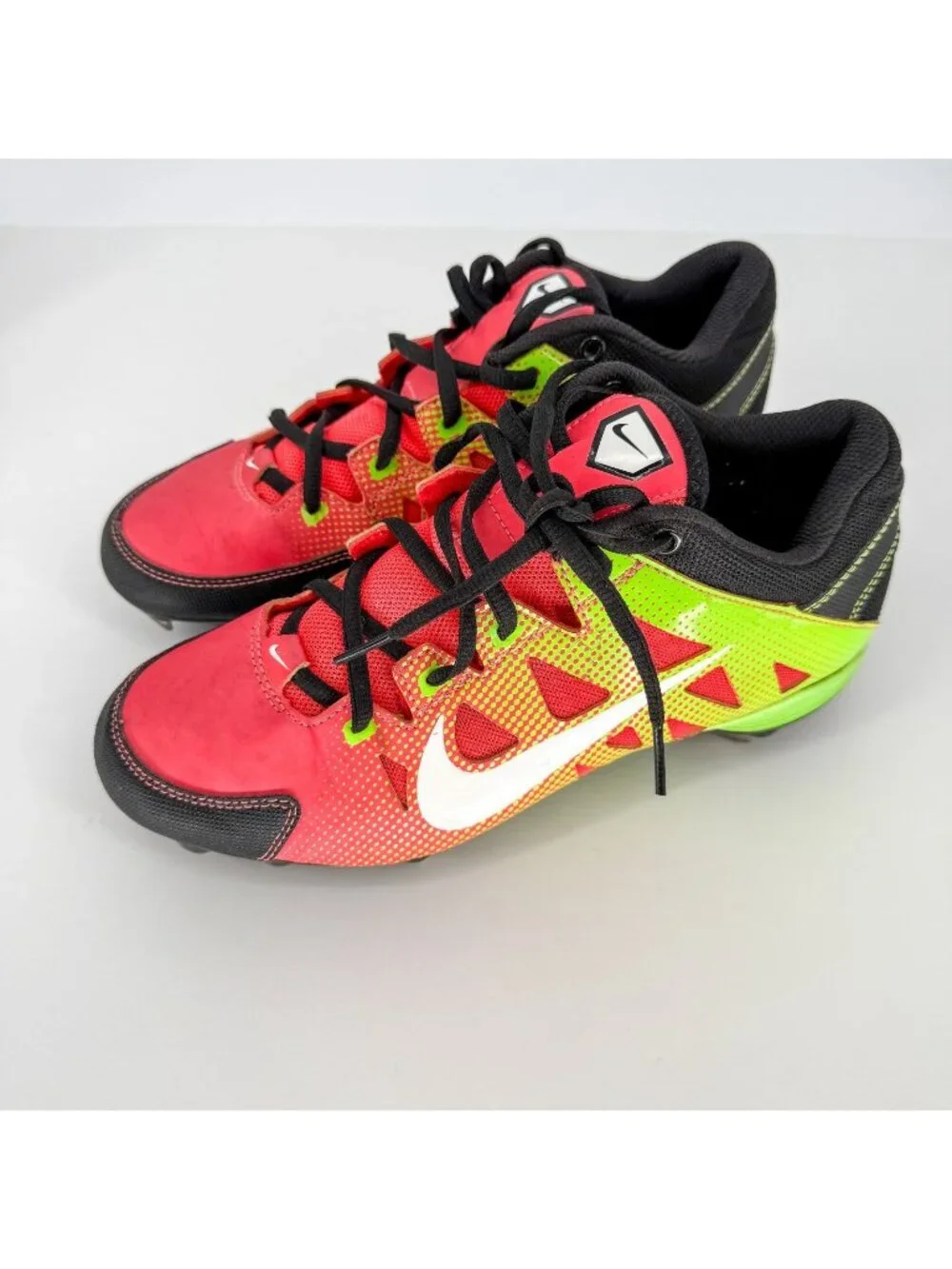 Nike‎ Womens HyperDiamond Softball Metal Cleats Style 684696-610 Size 9 -No Box