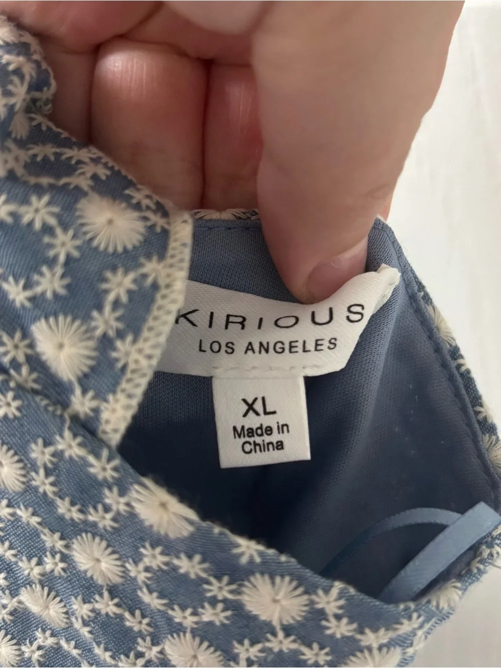 KIRIOUS LOS ANGELES delicate blue