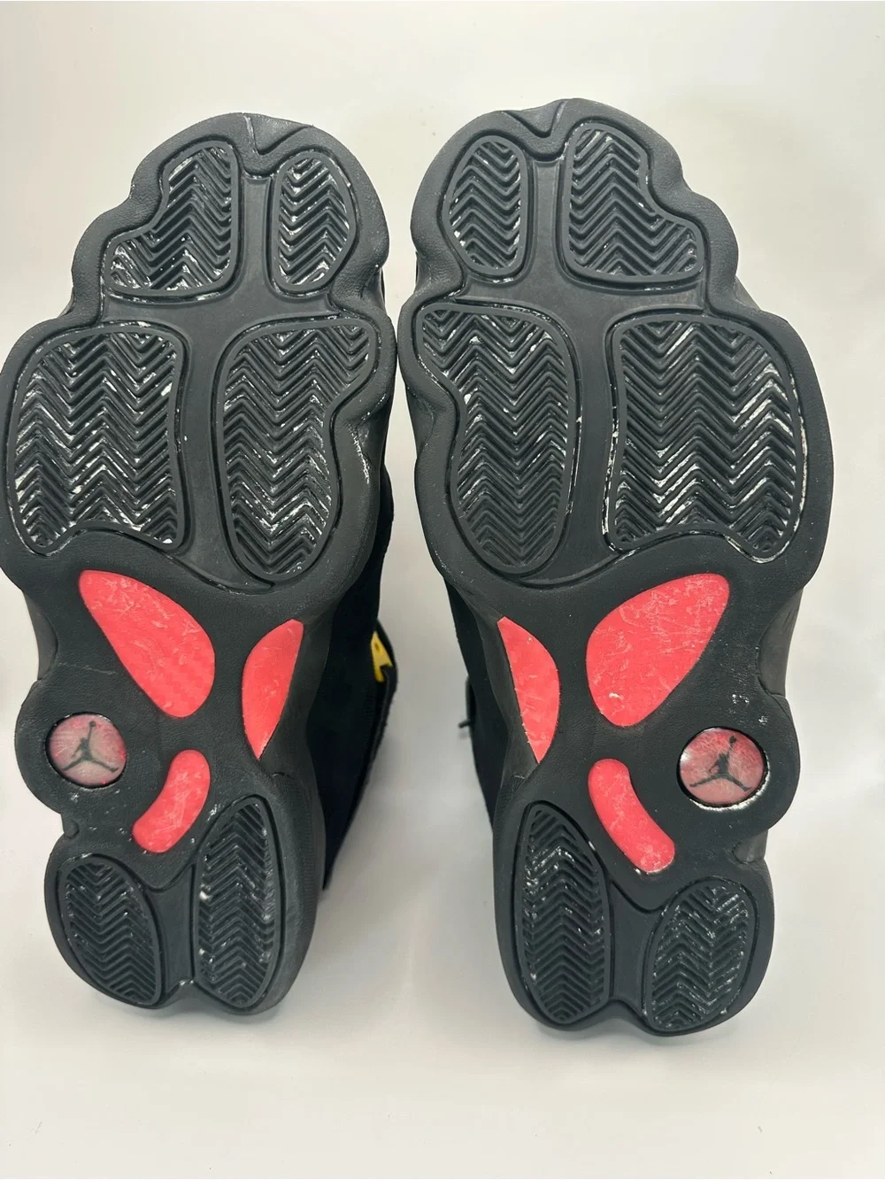 Jordan 6 Rings Black Red Sulfur 322992-065 Mens 12