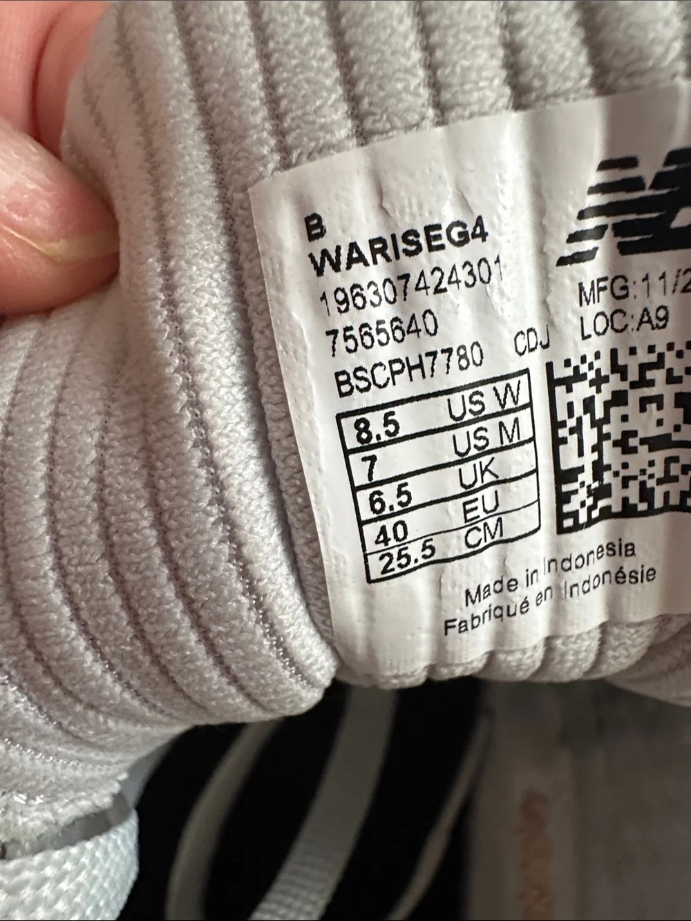 New Balance used 1x