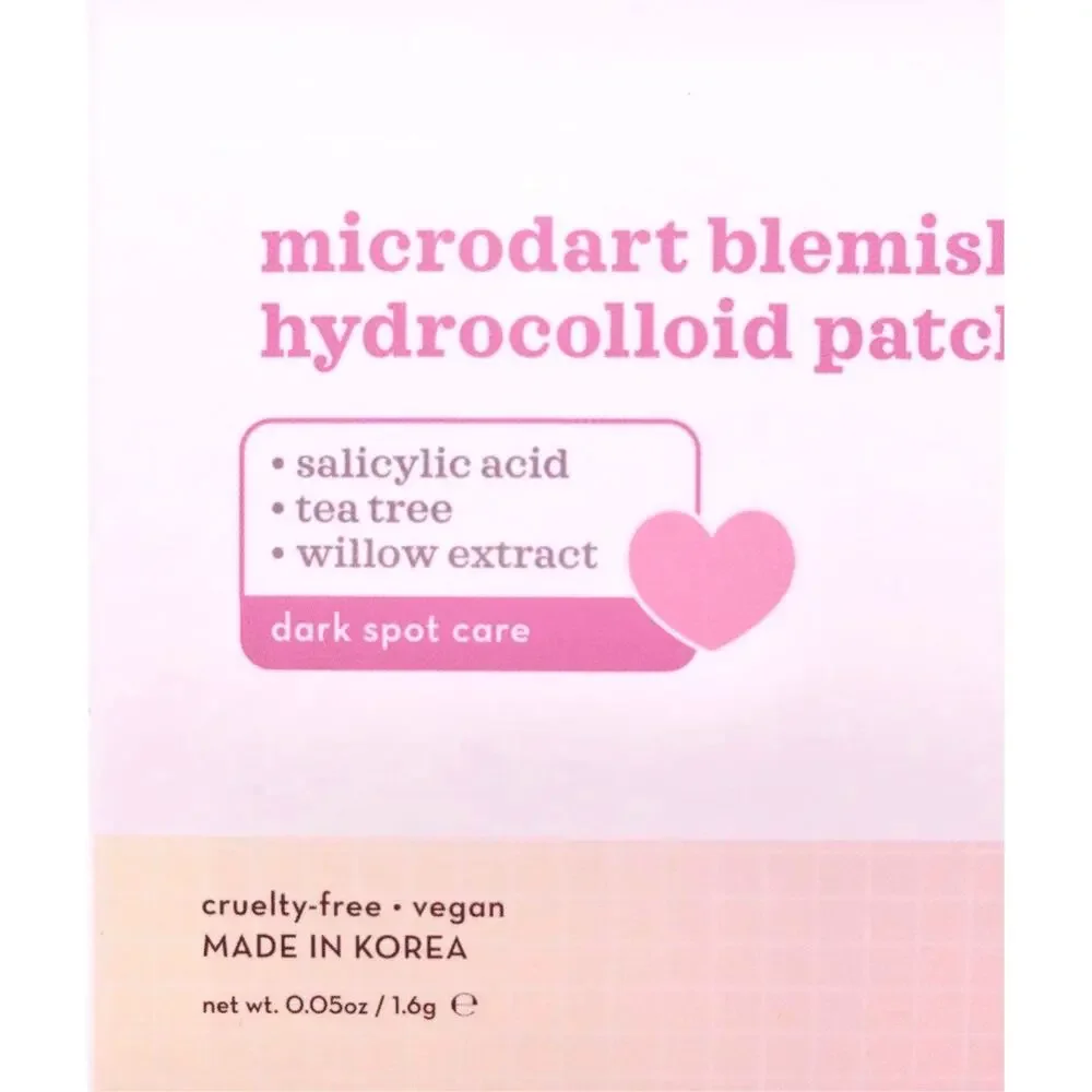 The Creme Shop Microdart Blemish Hydrocolloid Salicylic Acid Patches 12