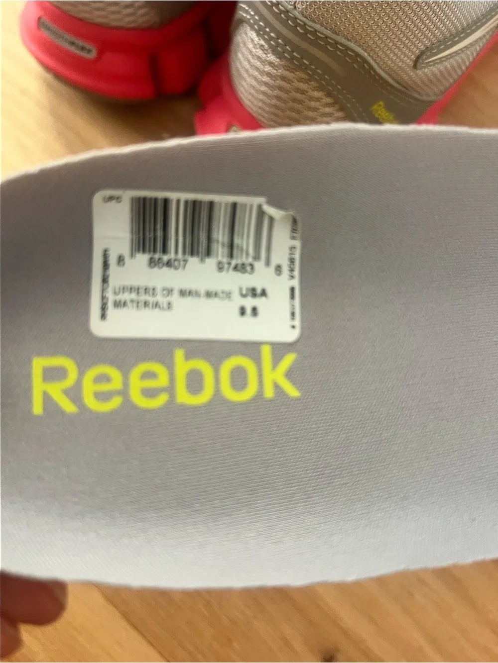 Reebok new box
