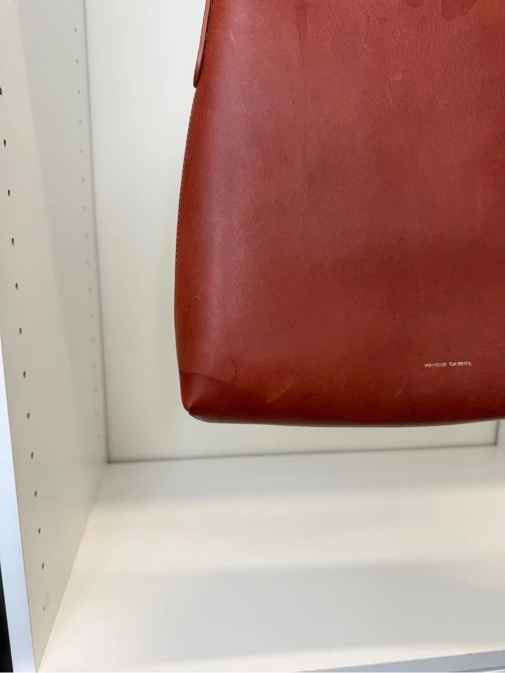 Mansur Gavriel leather cowhide