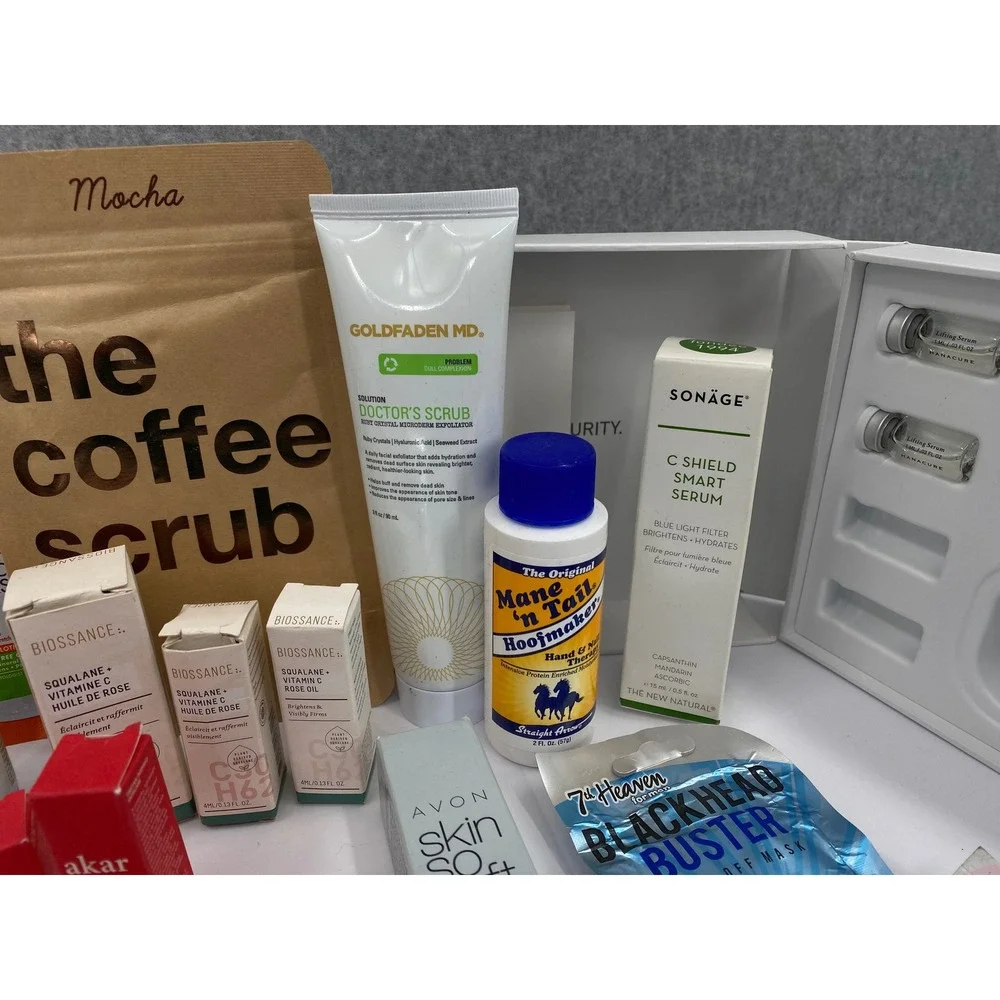 Luxury‎ Beauty Skincare Sample Lot Hanacure Origins Philosophy Biossance New