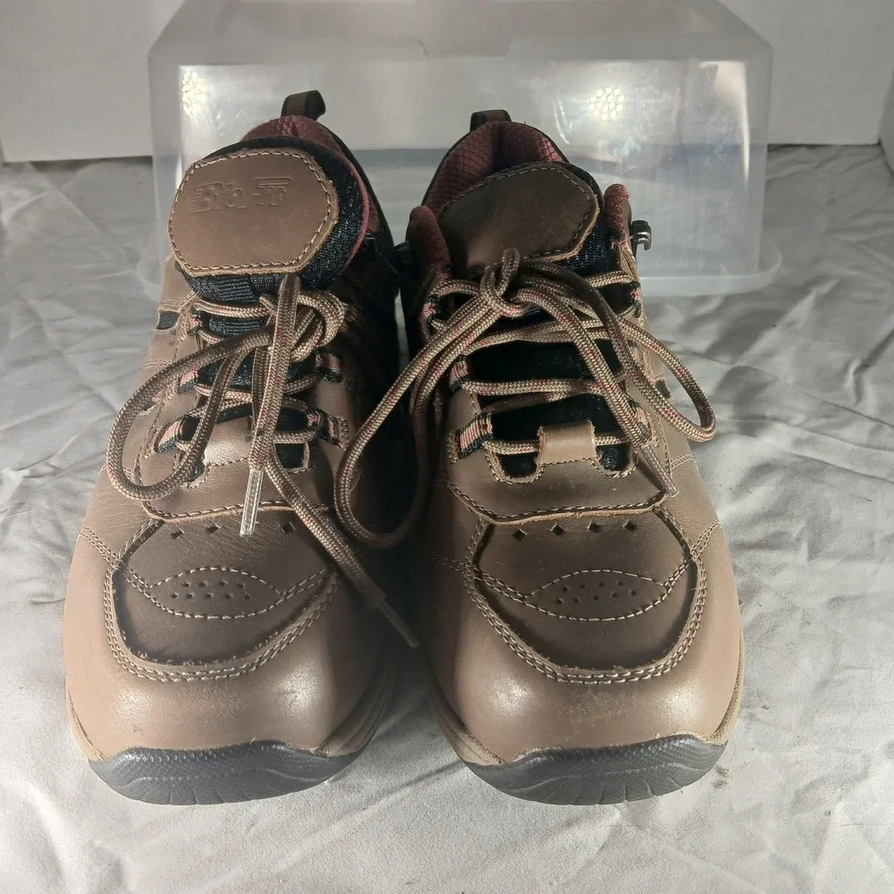 Bio Fit Women's Size 8‎ 2E X-Wide Brown Leather Comfort Walking Shoes