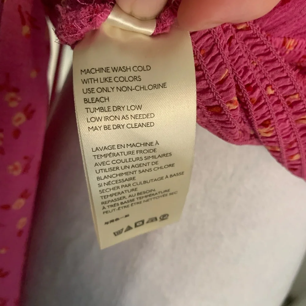Free People pink super