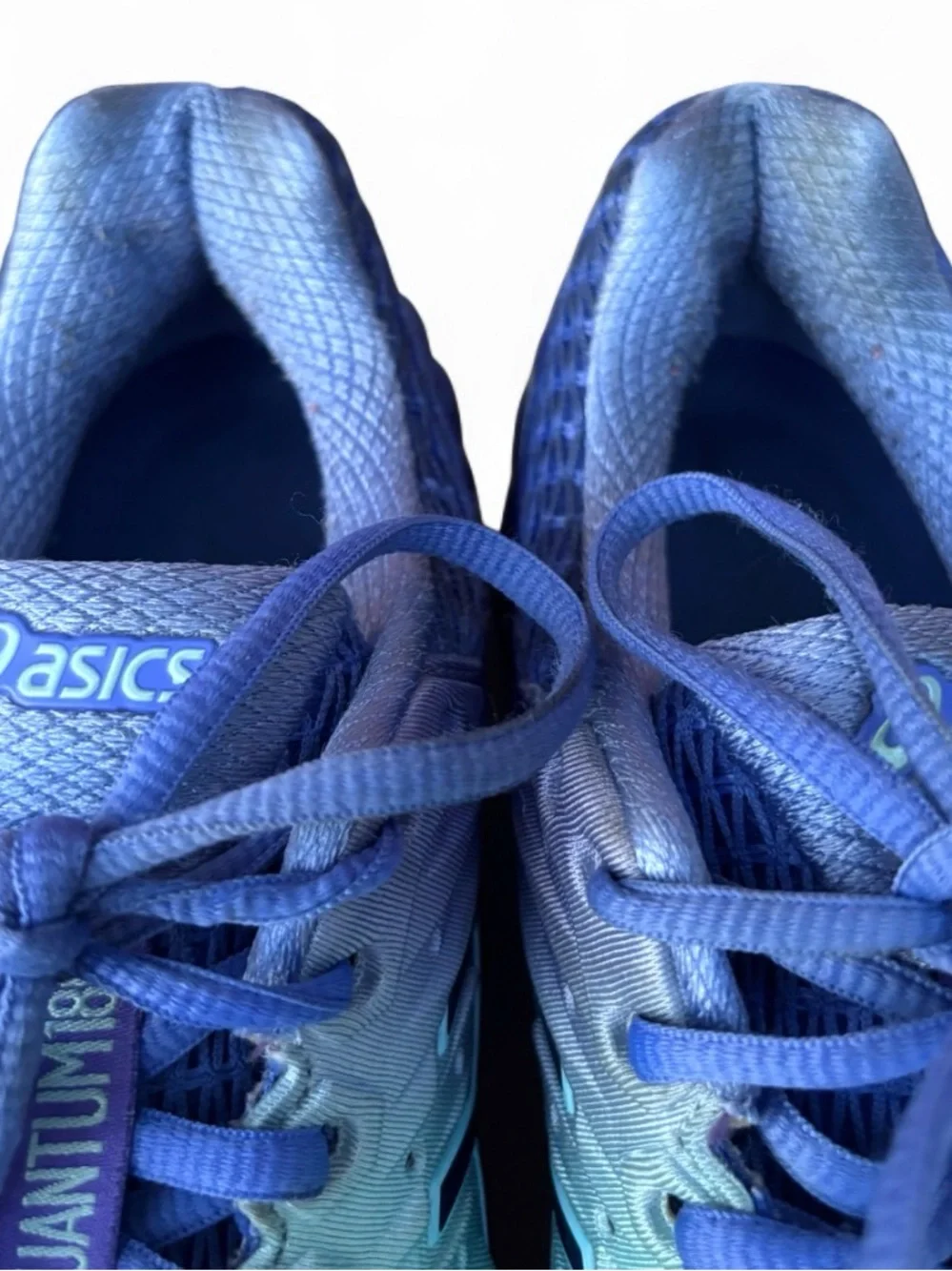 ASICS Women's Gel Quantum 180 Running Shoes Athletic Sneakers Sz 8 Purple/Blue