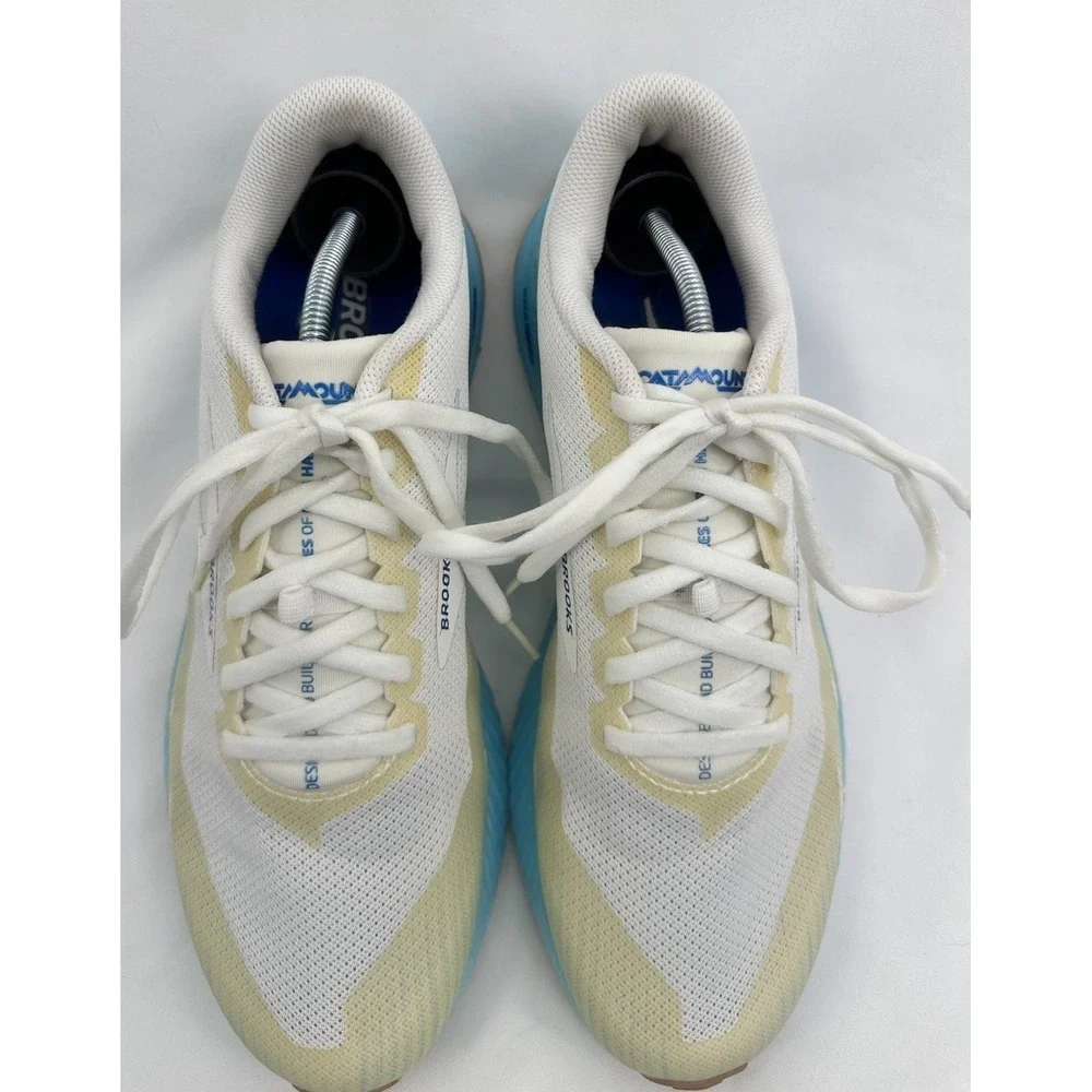 Brooks Catamount Athletic‎ Sneaker Women's 11B White Mesh Trail Running