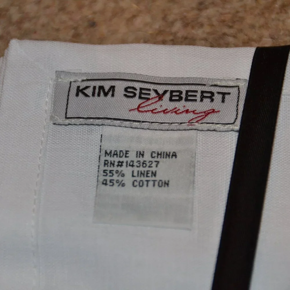 Kim Seybert lovely cotton brand