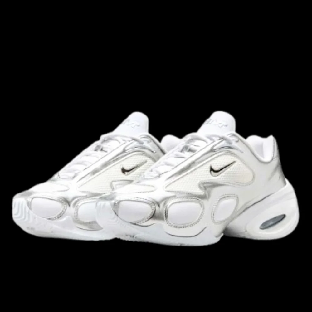 Nike Air Max Muse Womens White Metallic Silver Pure Platinum