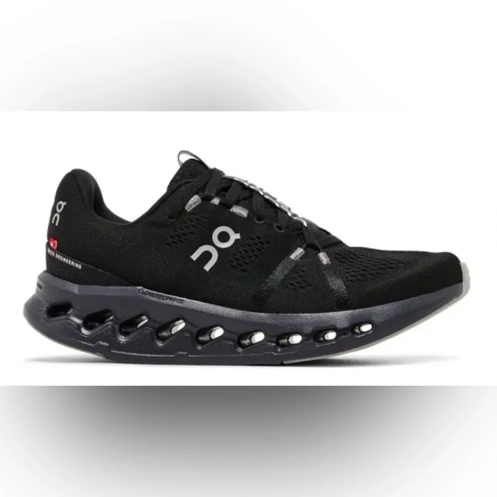 ON RUNNING Cloud Surfer Tennis Shoe in All Black Size 11