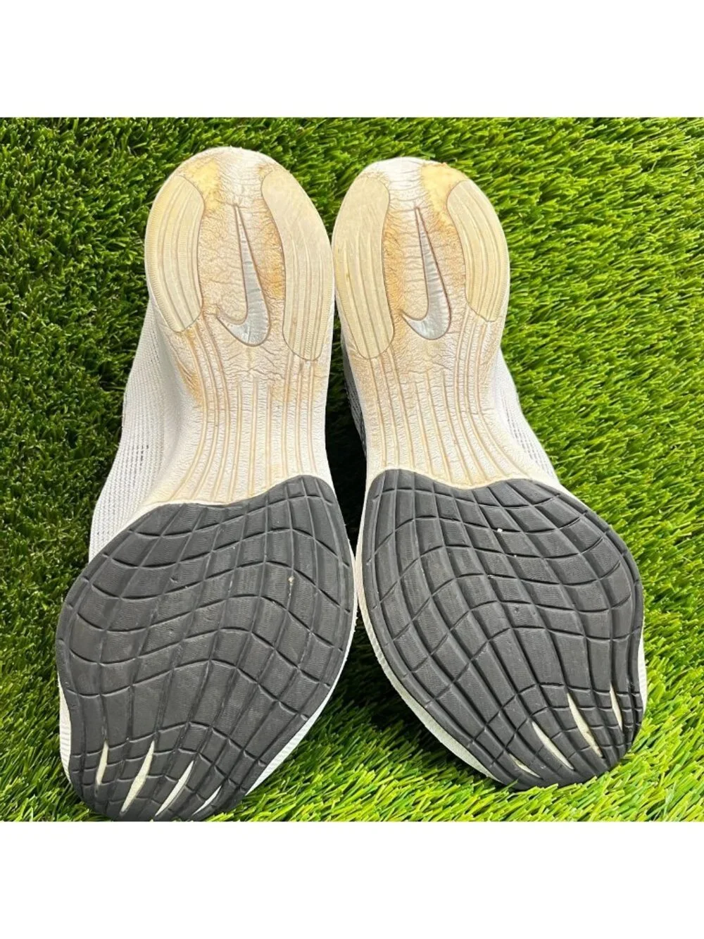 Nike ZoomX Vaporfly Next% 2 Womens Size 8 White Black Running Shoes Sneakers