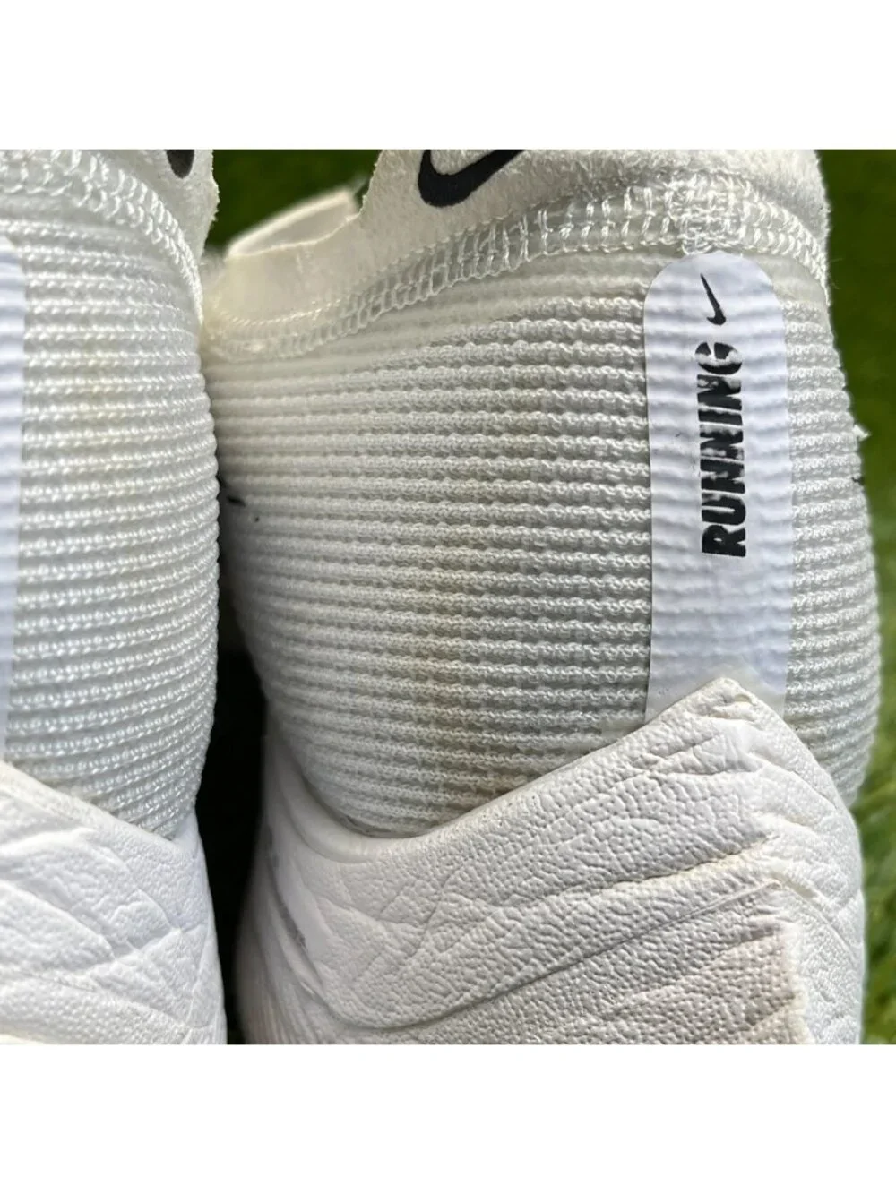 Nike ZoomX Vaporfly Next% 2 Womens Size 8 White Black Running Shoes Sneakers