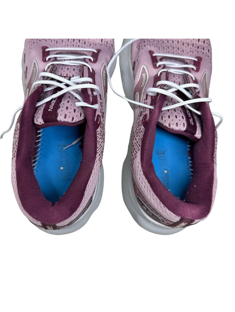 Brooks Glycerin 20 Womens 10 B Shoes Pink Running Walking Gym **No Insoles**