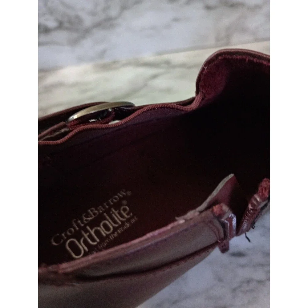 NWT Croft & Barrow Ortholite Ankle Boots Block Heel Size 9.5M
