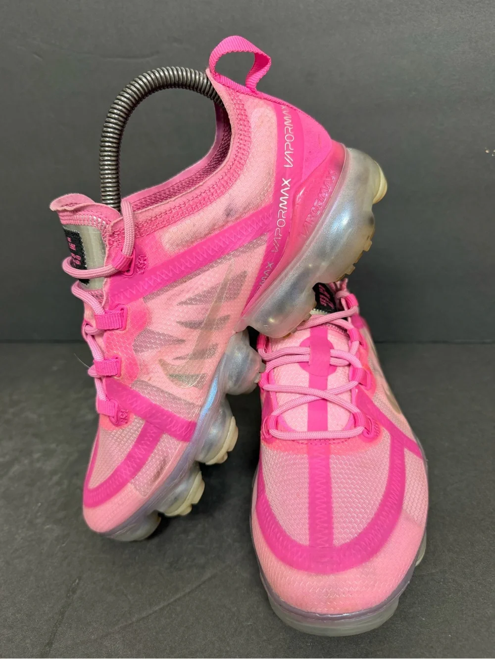 Nike Air VaporMax Shoes Womens Size 7.5 Pink Running Sneakers AR6632-600