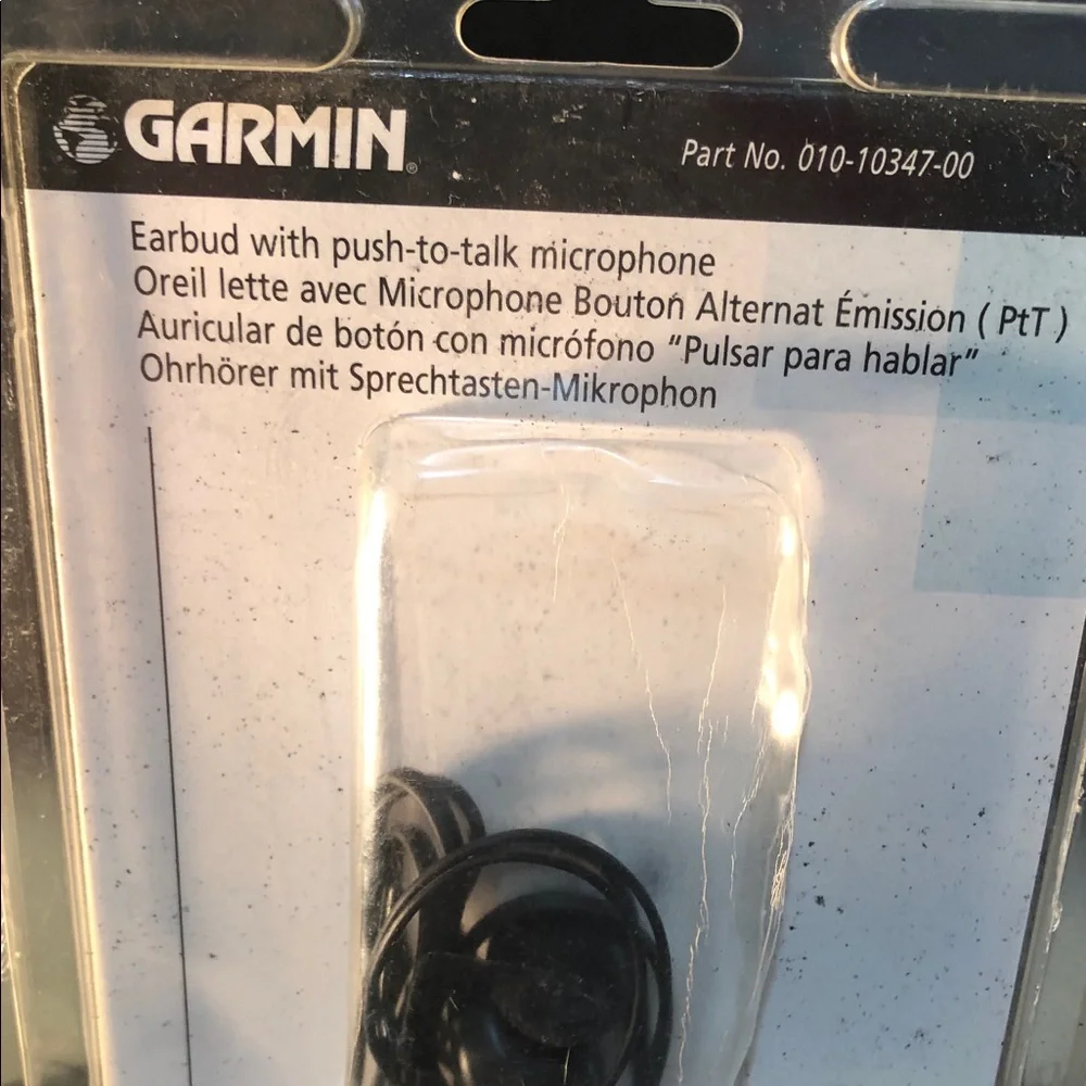 garmin item shown