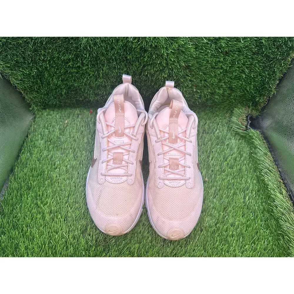 Nike Air Max INTRLK Lite DZ7288-600 Athletic Sneaker Womens 9 Pink Synthetic Gym