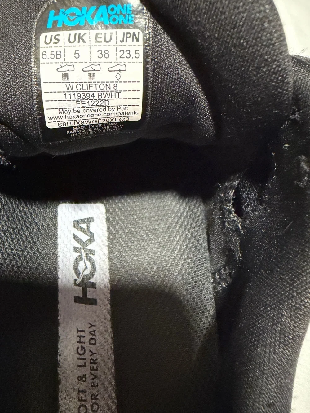 Hoka lightweight design