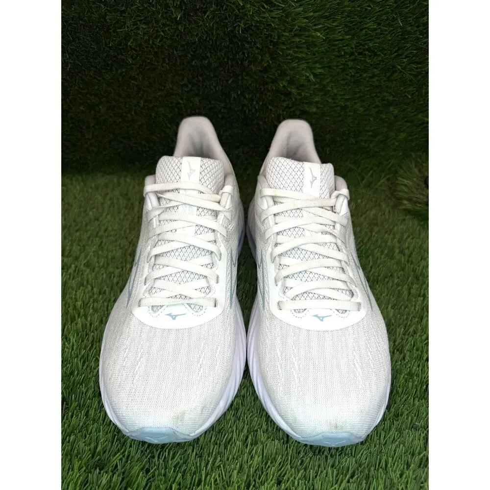 Mizuno Wave Inspire 21 J1GD254475 Athletic Sneaker Womens 9 White Mesh Sports