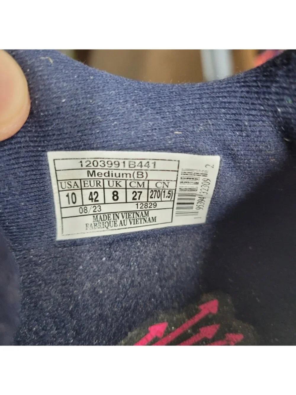 Brooks tread are see