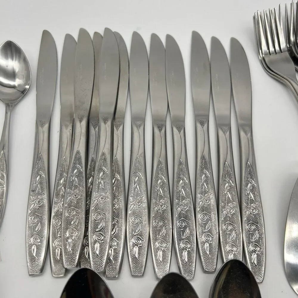 Customcraft stainless dinner