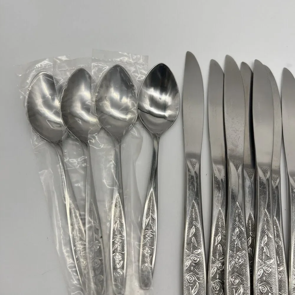 Customcraft stainless dinner