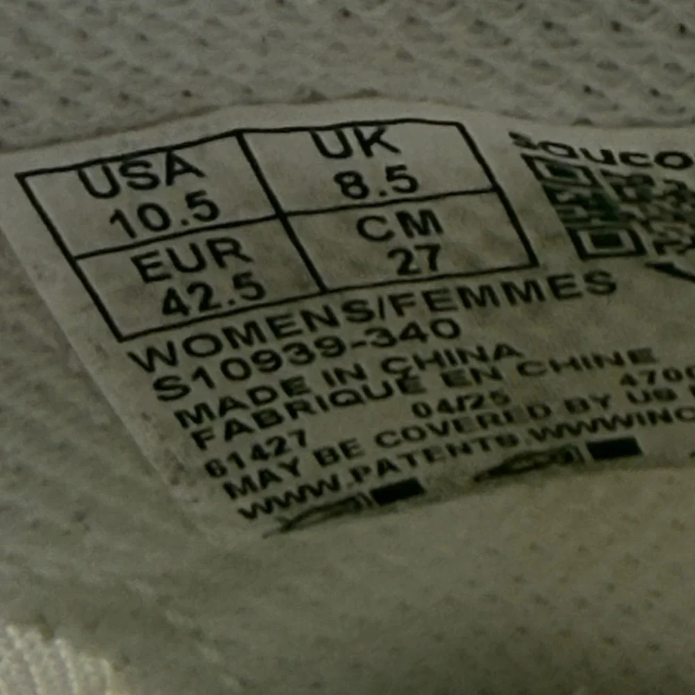 Saucony receive please